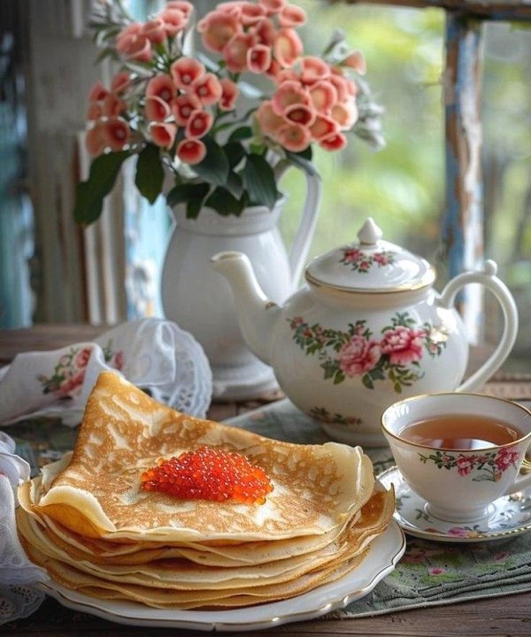 блинчики на масленицу