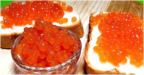 икра пятиминутка из красной икры