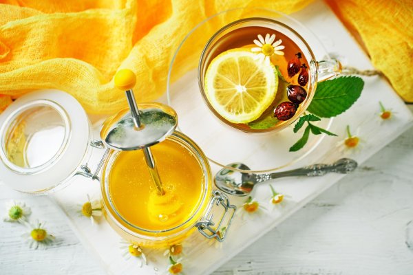 чай с медом