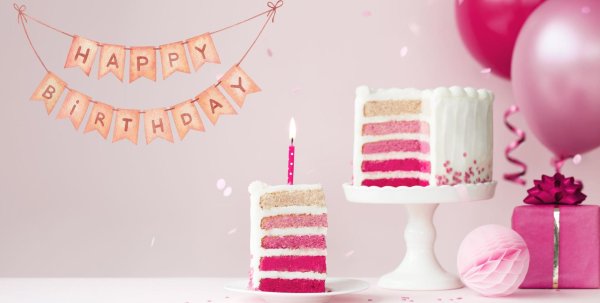 розовые торты