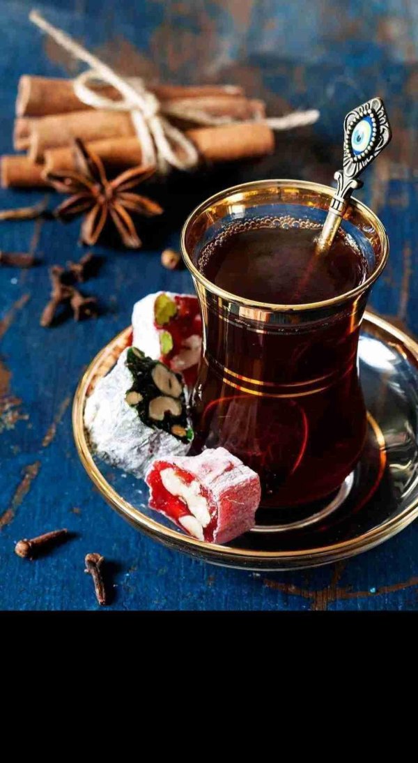 турецкое чаепитие со сладостями
