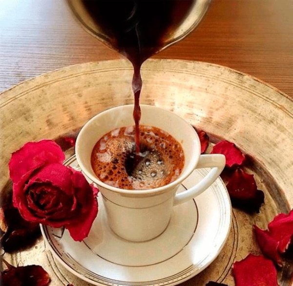 кофе анимация