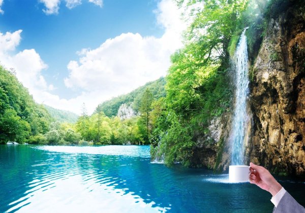 красивые водопады