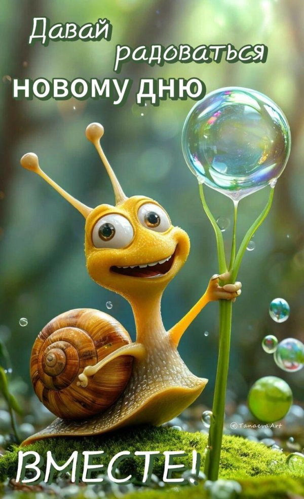 счастливая улитка