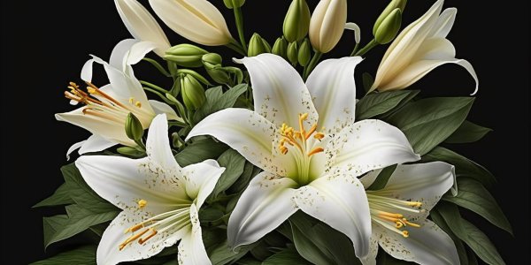 белая лилия