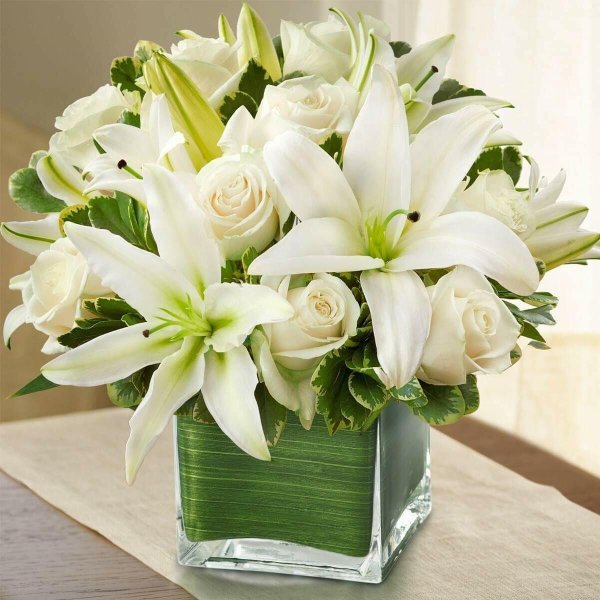 букет лилий