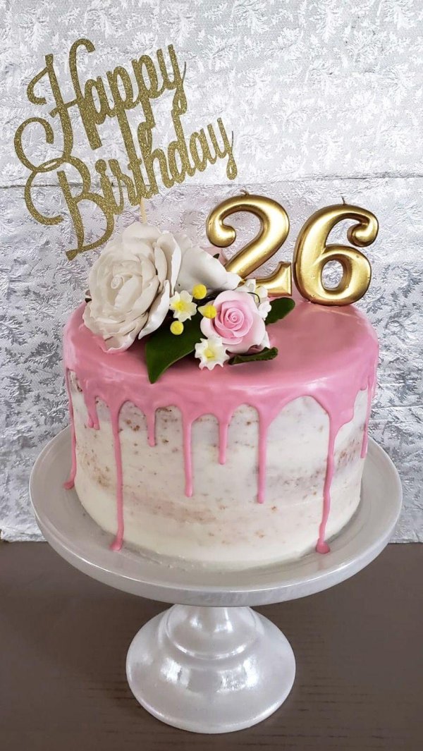 торт на день рождение девушке