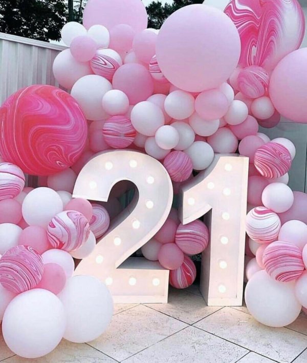 украшение шарами