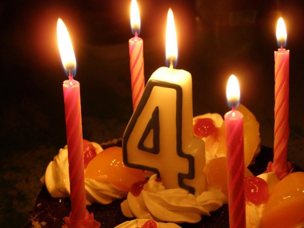 свечка на торт