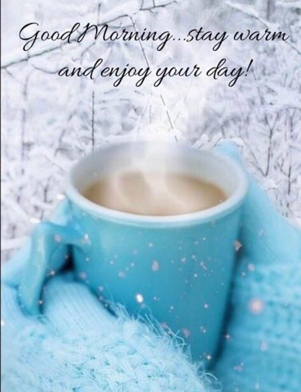 доброе зимнее утречко