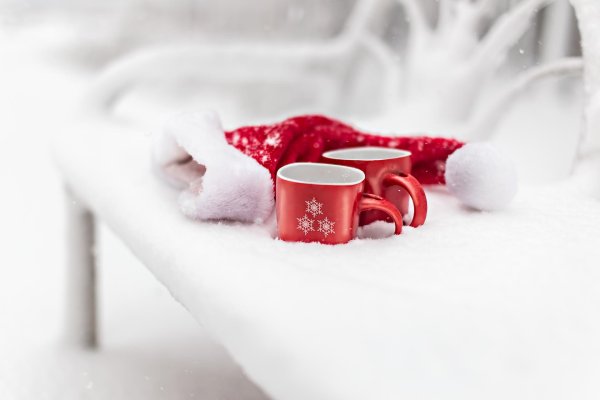 снег доброе утро