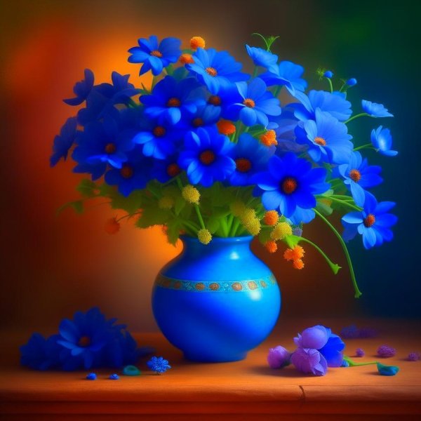 васильки картина