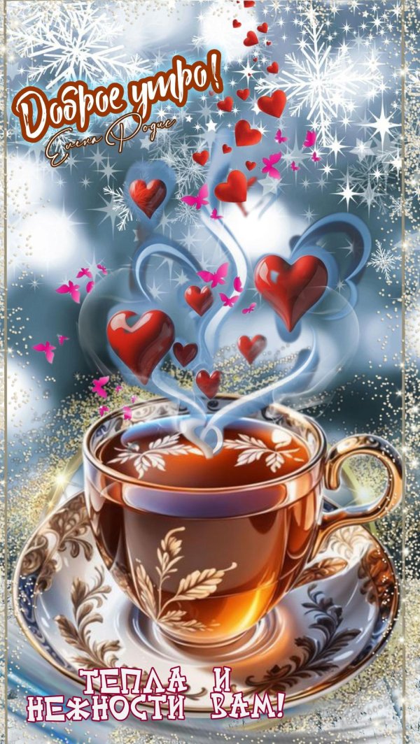 доброго утра зима