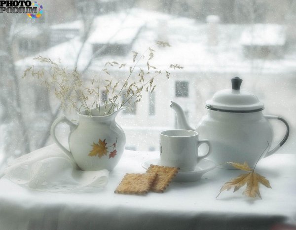 морозное утро доброе