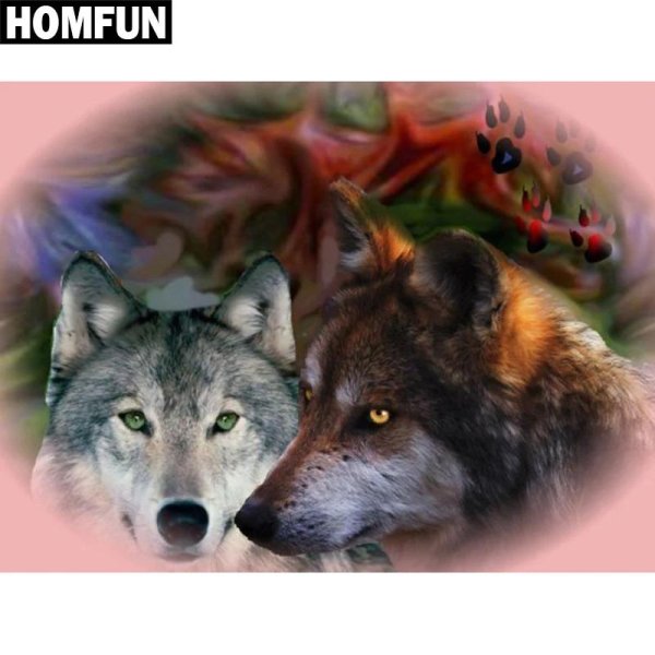 картины волка