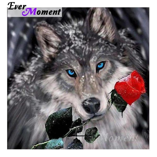 красивые волки