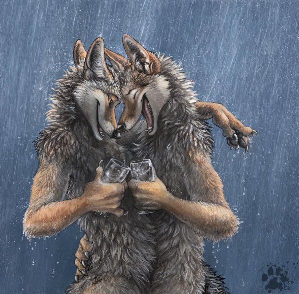 Доброе утро с волком