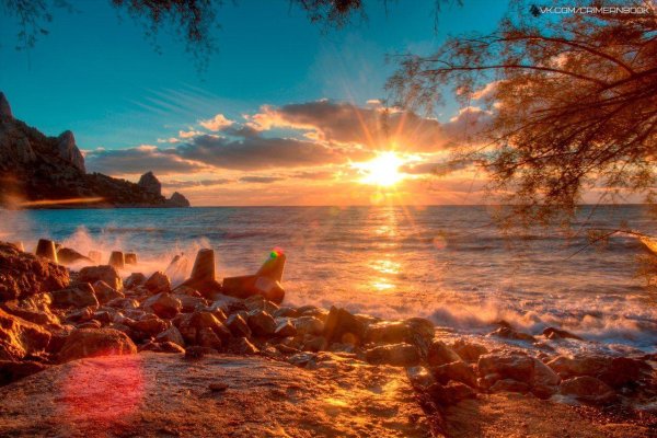 мыс фиолент рассвет