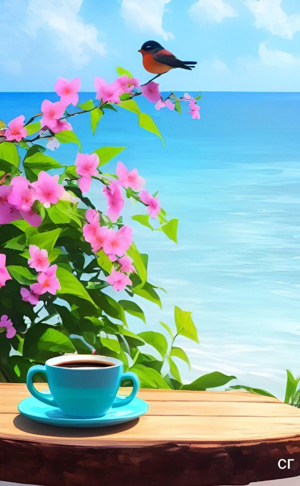 доброе утро иллюстрации