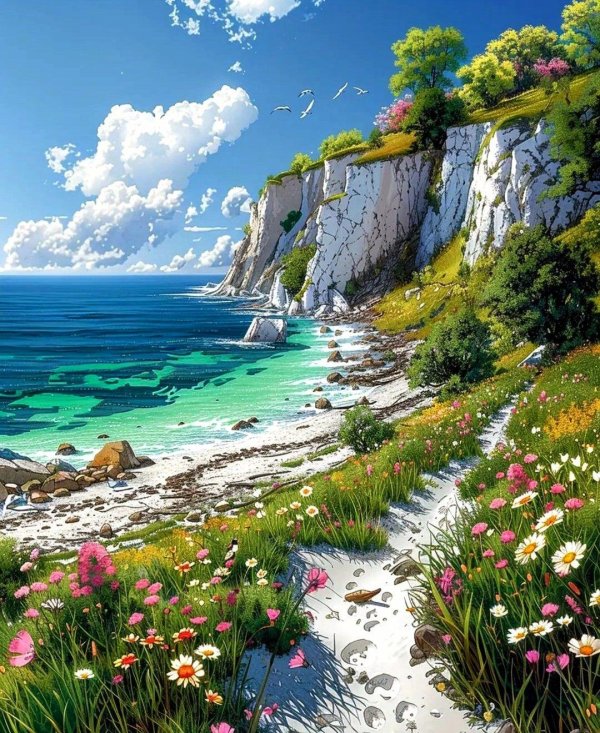 картины морской пейзаж