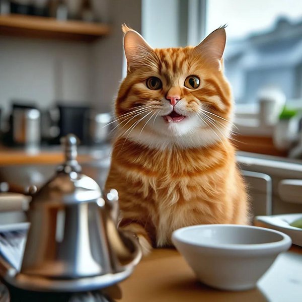 утренние котики