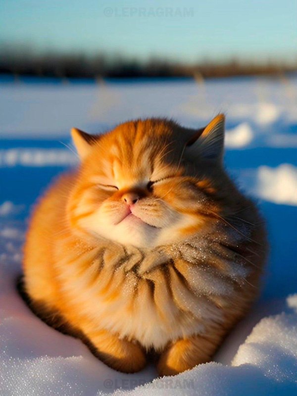 рыжие котики