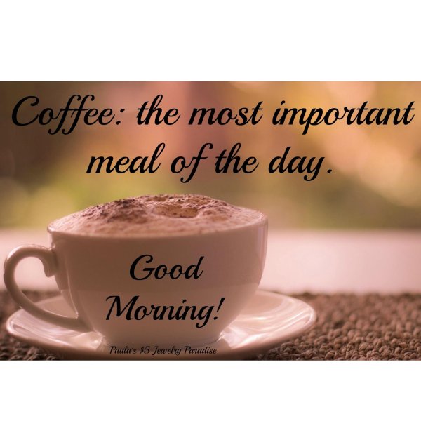 good morning coffee
