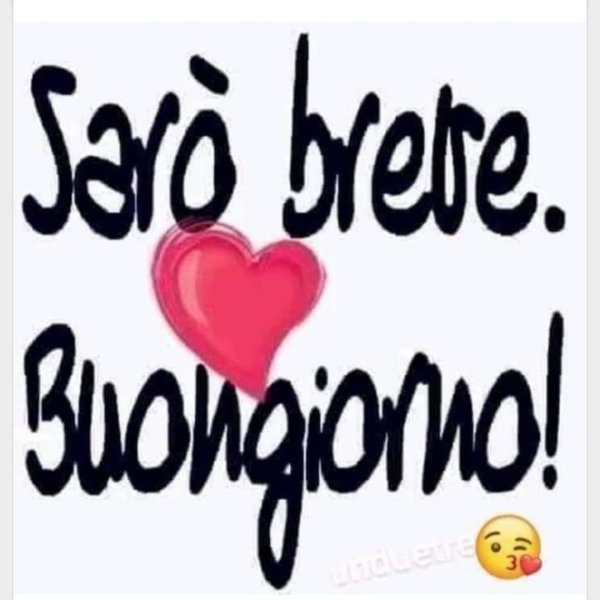 buongiorno buonanotte
