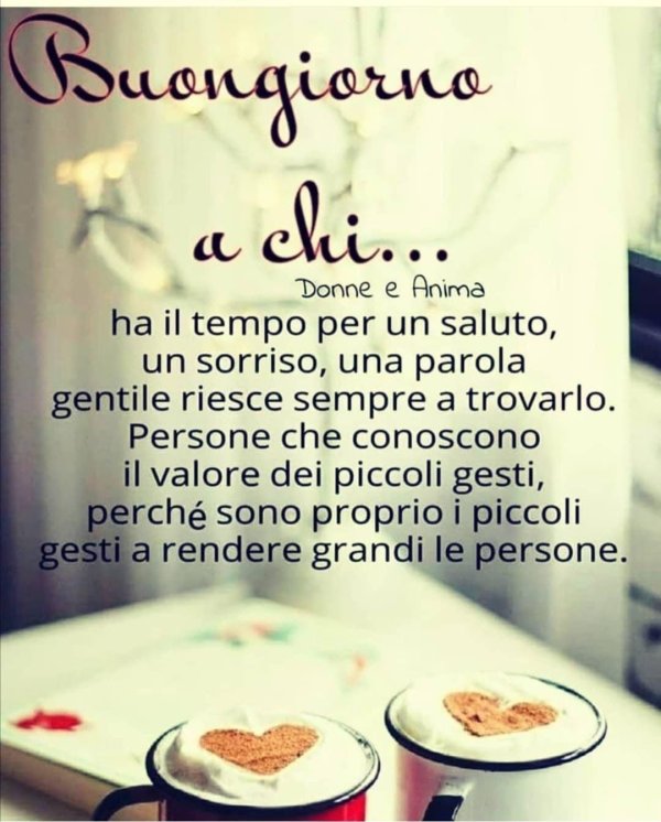 buona giornata