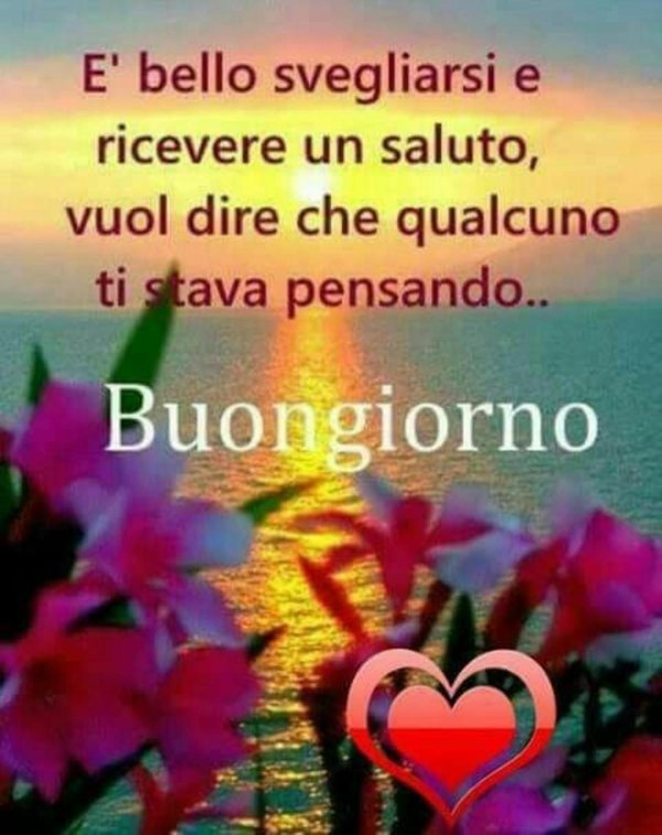 buongiorno amore mio