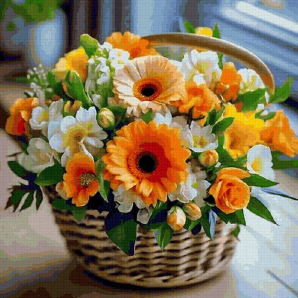 цветок гербер