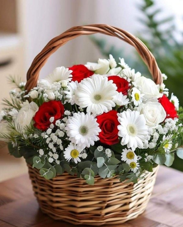 букет корзинка