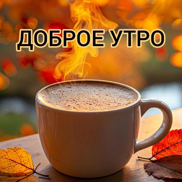 доброго утра осени