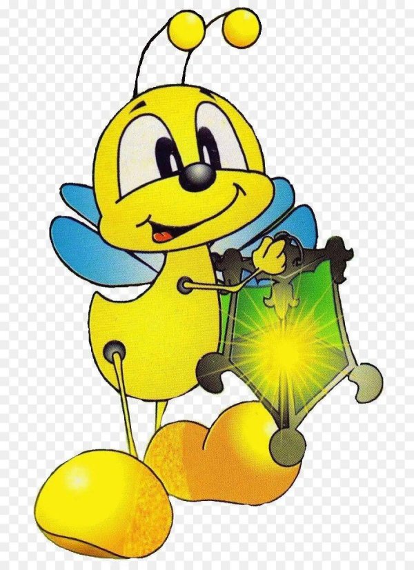 рисунок светлячка