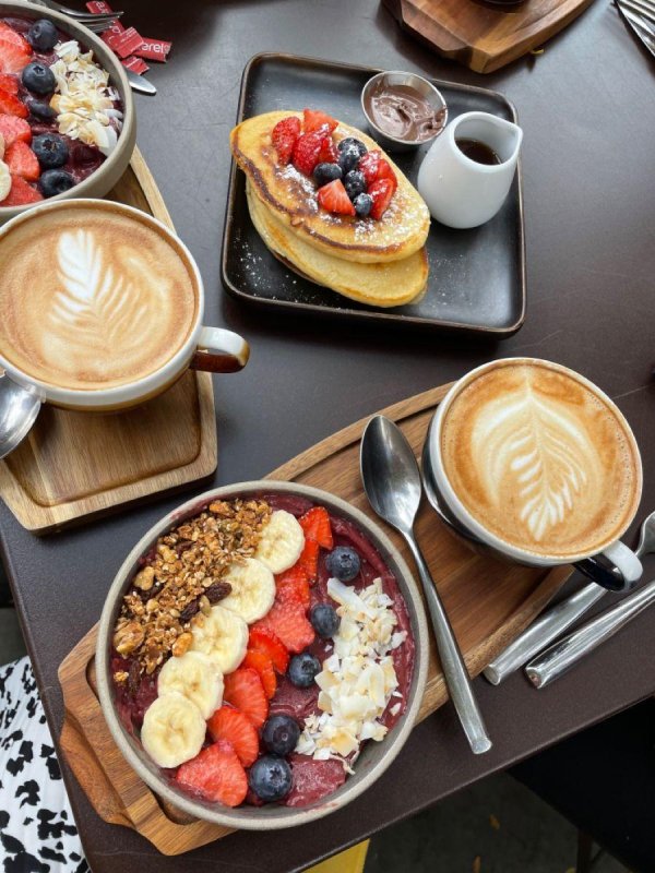 завтрак кафе