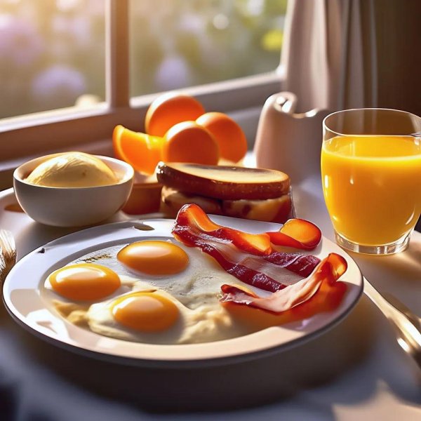 доброе утро с яичницей