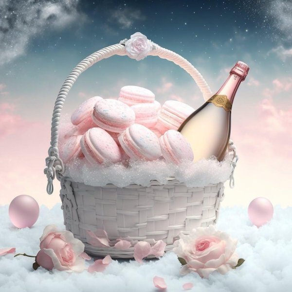 бутылка шампанского