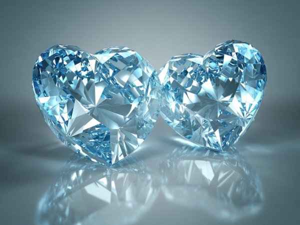 синие алмазы