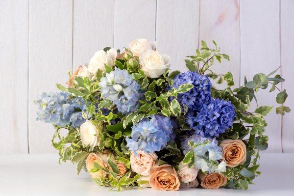 композиции с гортензией