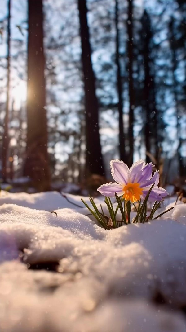 весна доброе утро