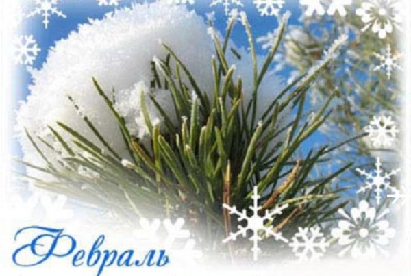 февраль последний месяц зимы