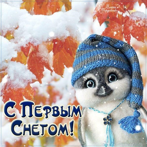 первый снег