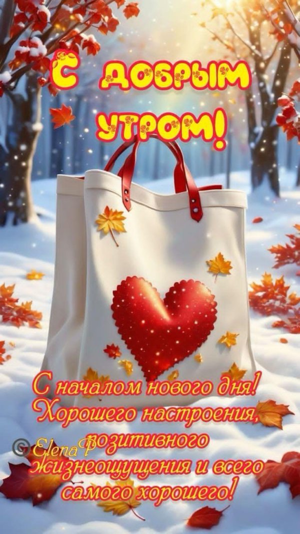 доброго утра осени