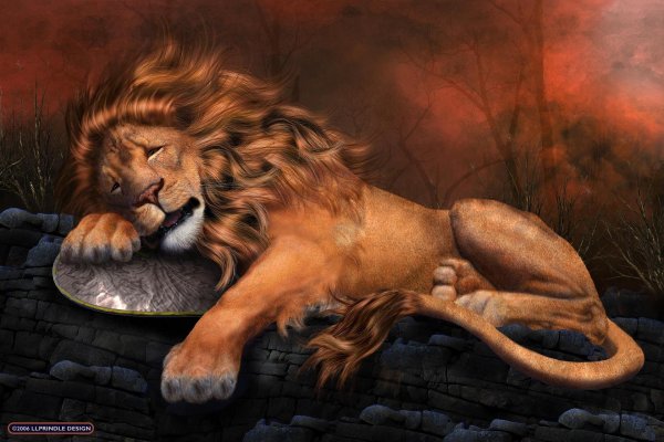 картины льва