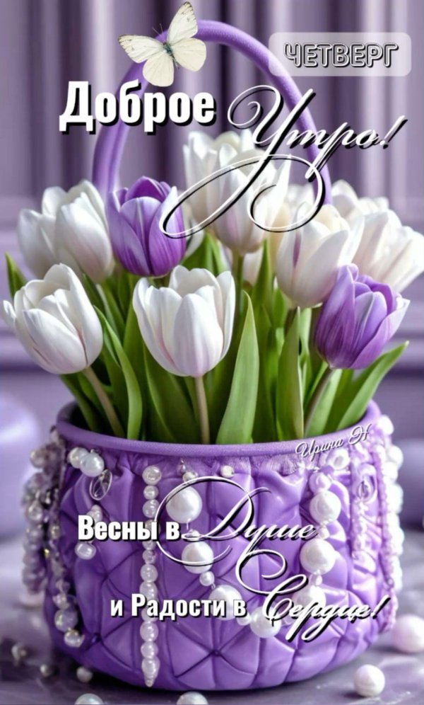 доброго утра весны