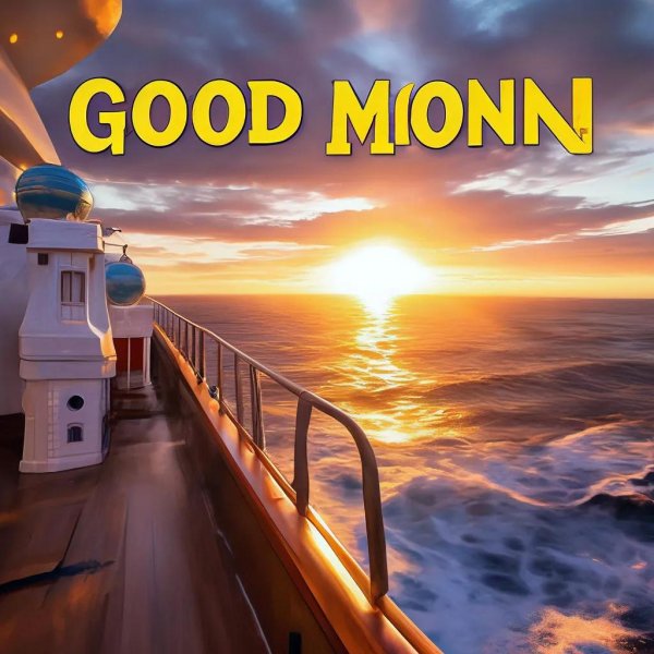 доброго морского утра