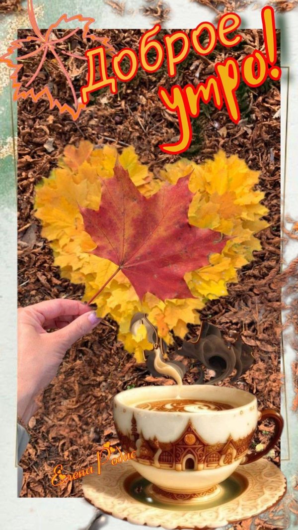 сдобрым осеннтм утром воскресенье