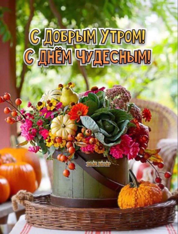 доброго утра осени