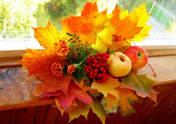 осень букет