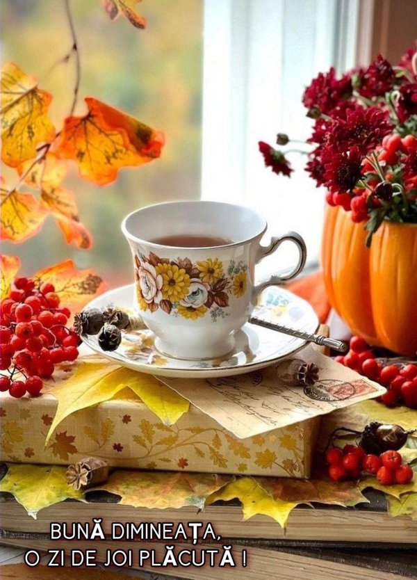 осеннее чаепитие